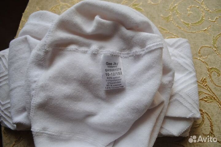 Колготки девочке белые