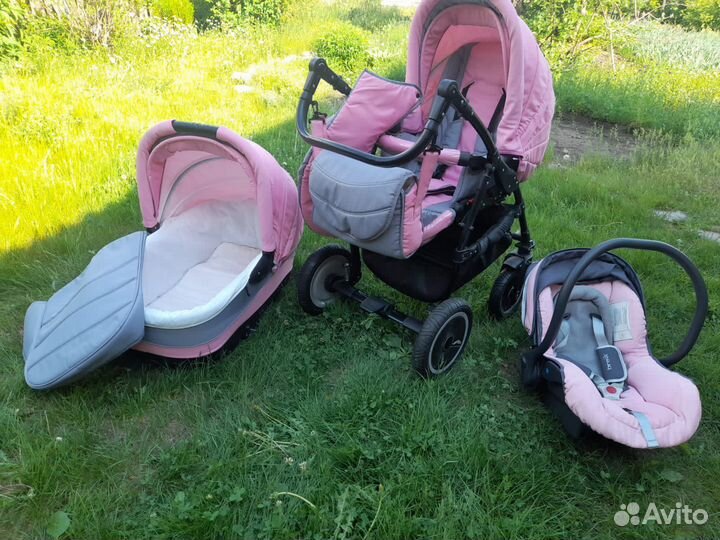 Коляска 3 в 1 brevi