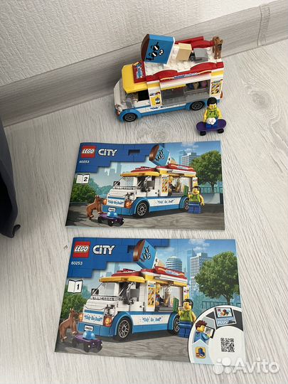 Lego City 60253 фургон с мороженным оригинал