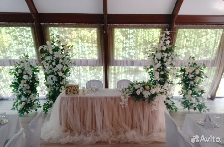 Оформление свадьбы и свадебный декор в аренду