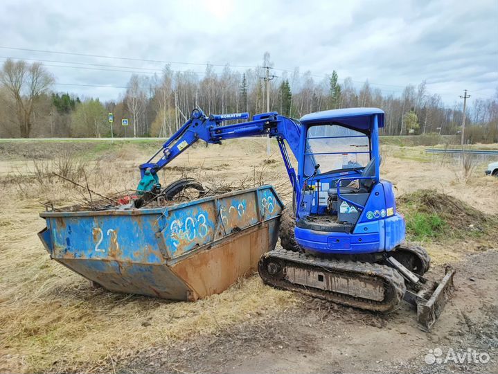 Аренда мини экскаватора. Услуги мини экскаватора