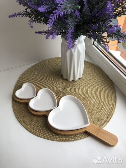 Менажница сердце