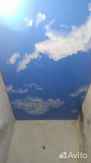 Натяжные потолки. Поластиковый окна. Отделка балко