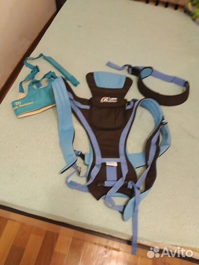 Продаю набор кенгуру + держалка для ходьбы