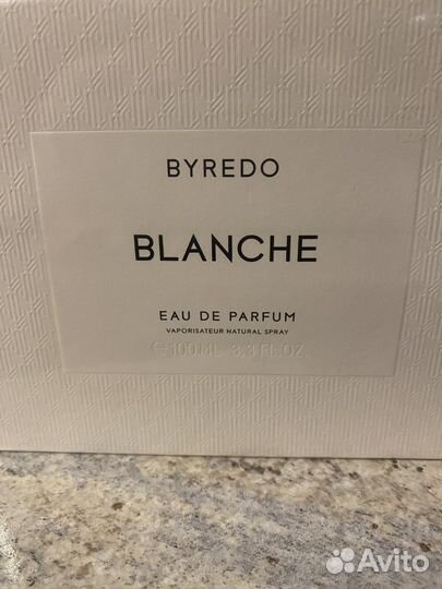 Духи 100 мл byredo blanche