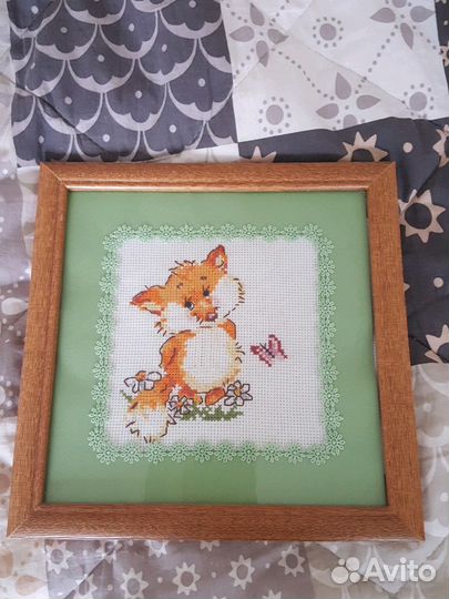 Вышивки в рамках