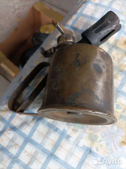 Раритетная паяльная лампа 19 век