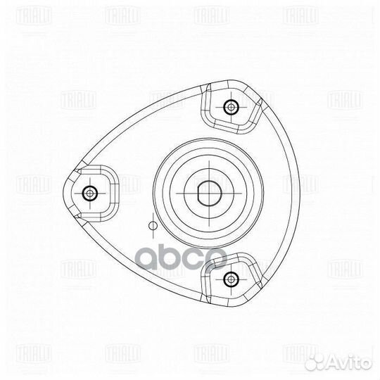 Опора амортизатора для а/м Kia Rio (05) (перед