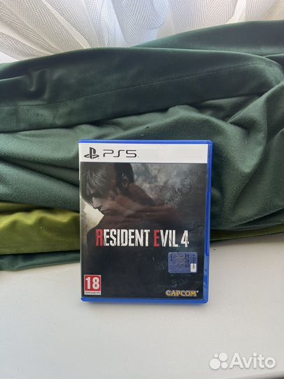 Resident evil 4 remake ps5 диск