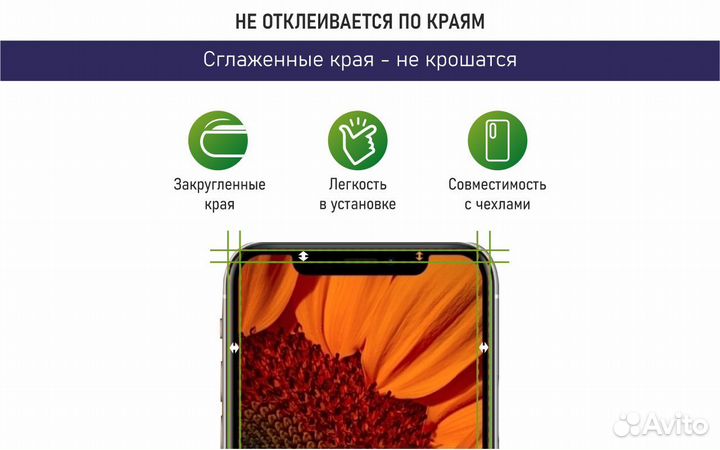 Защитное стекло на Samsung a01 M01
