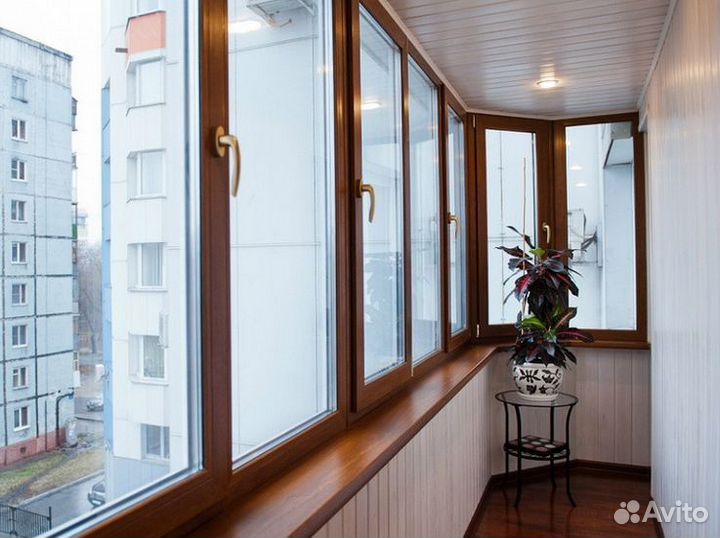 Остекление балконов и лоджий от завода