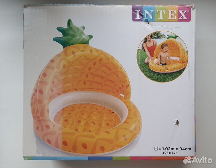 Детский бассейн intex