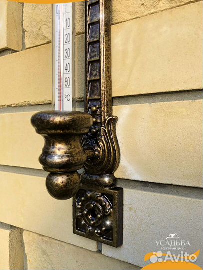 Термометр кованый для улицы и дома градусник уличн