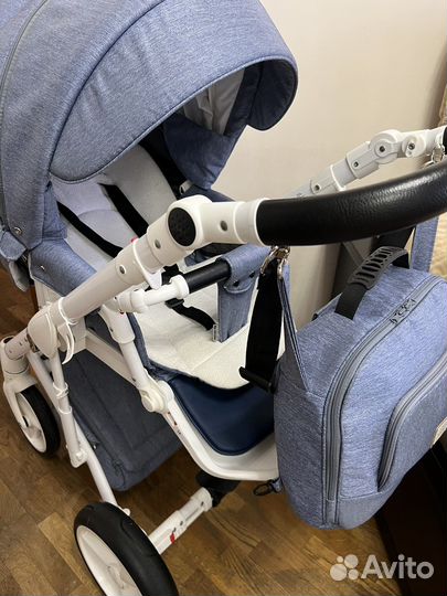 Коляска 2 в 1 adamex luciano