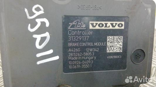 Блок ABS volvo V60 1 (95D11KW01)