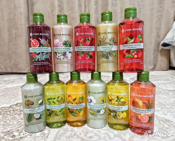 Тоник, лосьон, гель для душа ив роше Yves Rocher