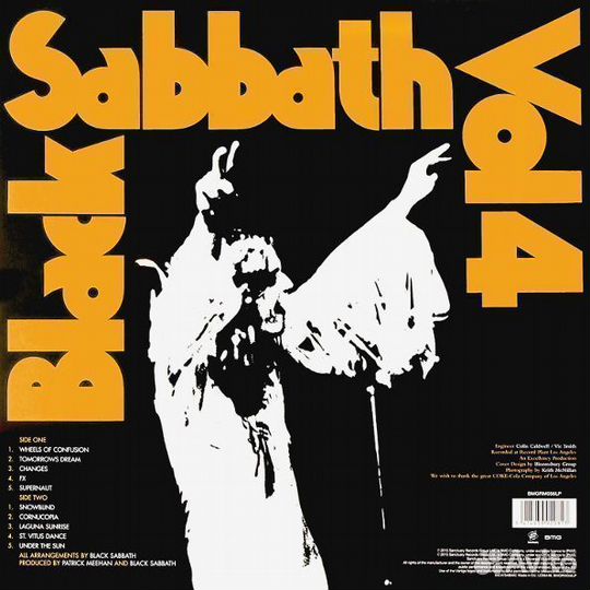 Black sabbath Vol.4 (Винил)