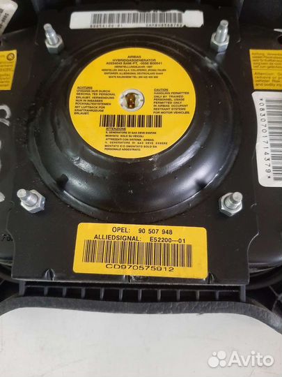 Подушка безопасности airbag opel vectra b опель ве