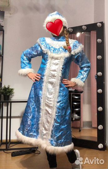 Костюм снегурочки взрослый