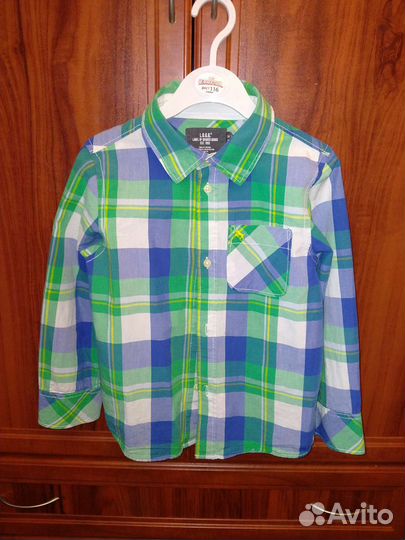 Рубашках в клетку 116р