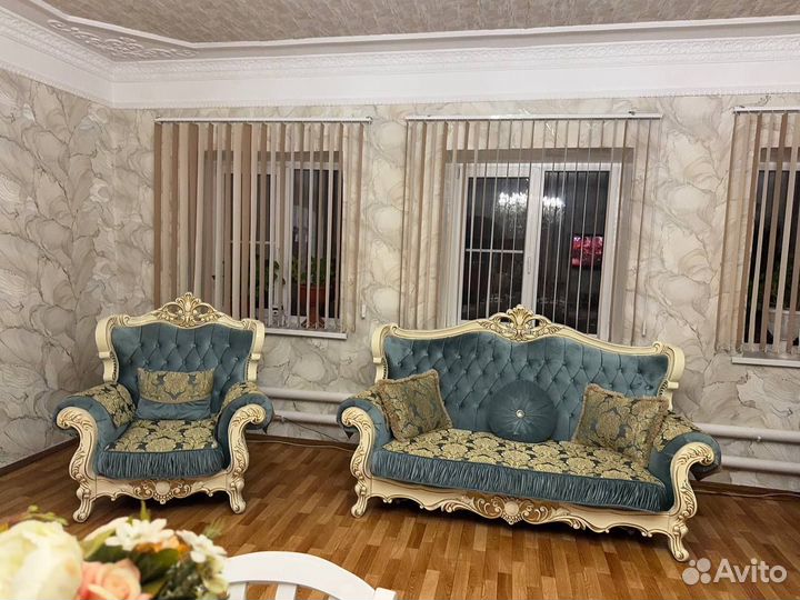 Диван и 2 кресла бу