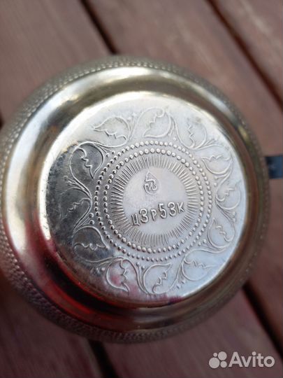 Сахарница металлическая СССР