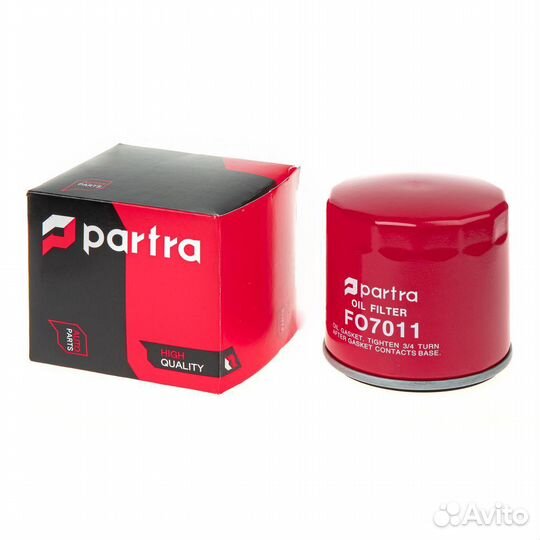 Фильтр масляный partra FO7011