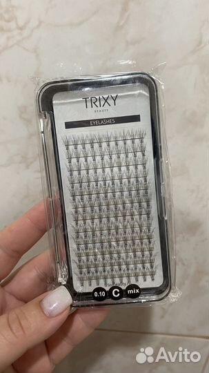 Ресницы пучки новые Trixy