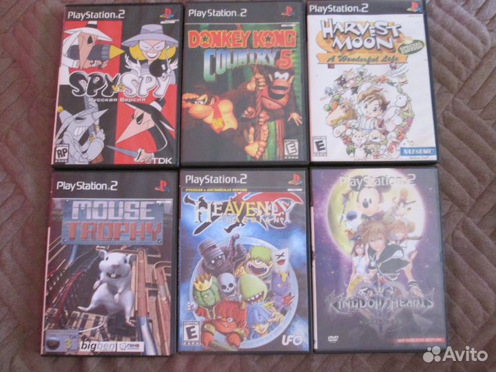 Игры для детей Sony Playstation 2 (новые)