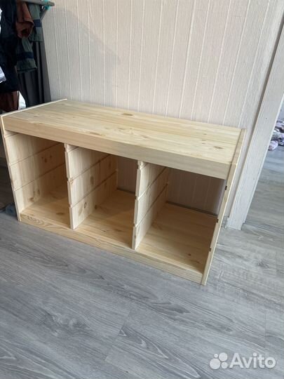 Стеллаж IKEA труфаст сосна новый