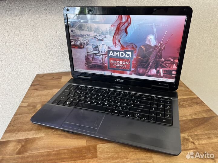 Красивый быстрый Acer 2 ядра 4Gb SSD 256Gb Radeon