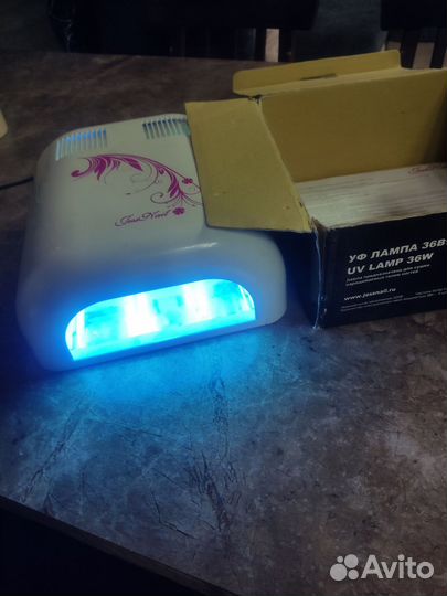 Уф лампа для ногтей и гель-лаки