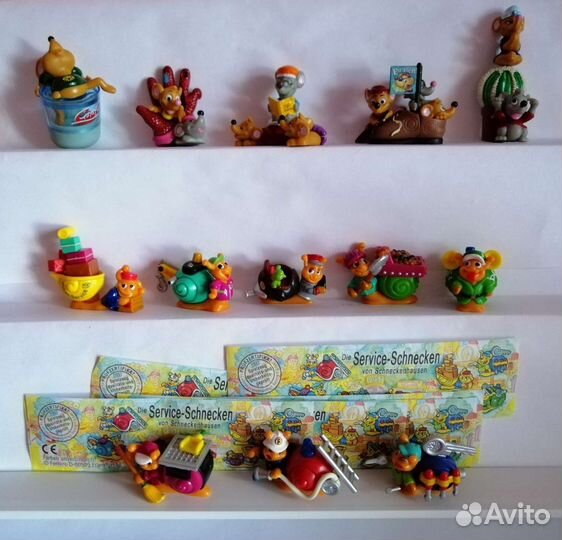 Киндер сюрприз. Редкие серии