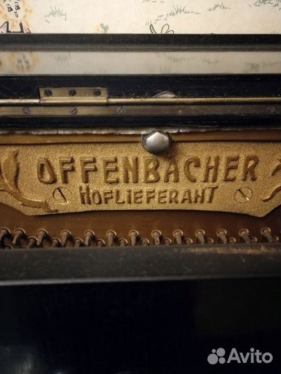 Антикварное пианино Offenbacher Hoflieferant 4705