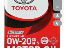 Моторное масло Toyota 0w-20 sn gf-5