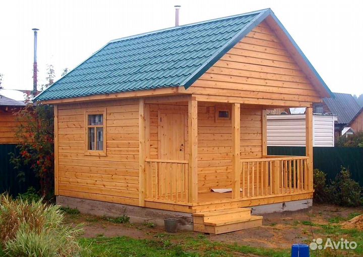 Баня из бруса