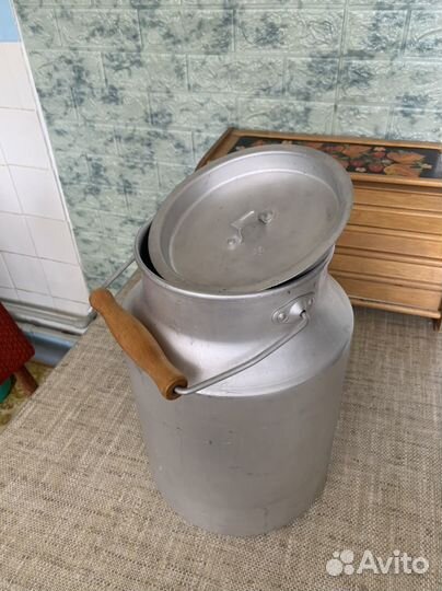 Бидон алюминиевый 10 литров новый