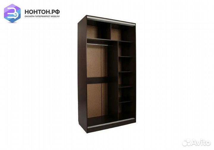 Шкаф-купе Рио 4-600 бабочки венге