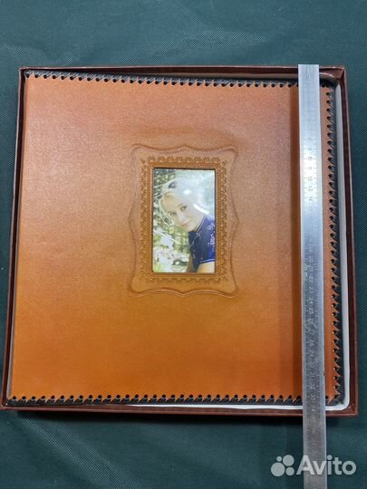 Кожаный альбом для фото