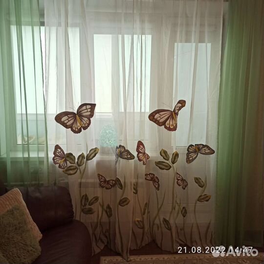 Тюль Бабочки