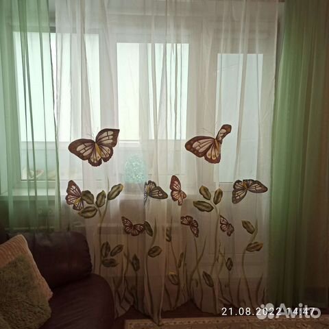 Тюль Бабочки