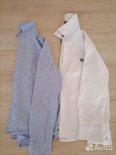 Рубашка школьная для мальчика 140