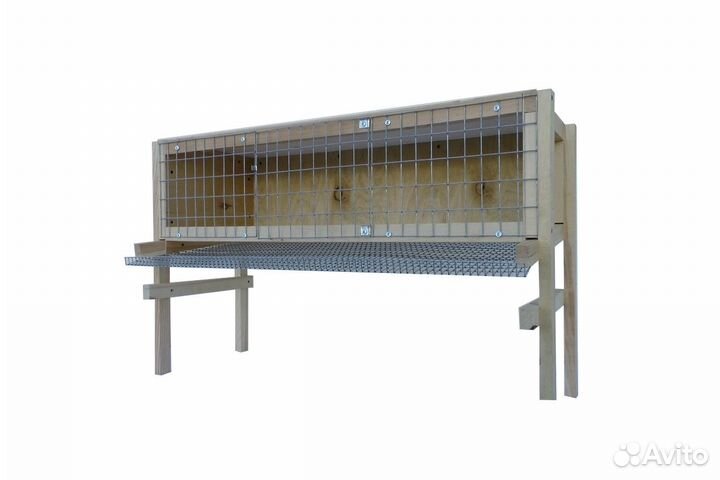 Клетка для перепелов до 40 голов с яйцесборником