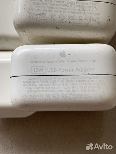 Зарядное устройство Apple 12w USB Power Adapter
