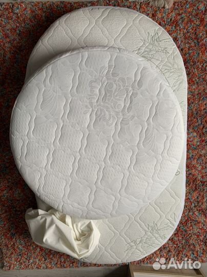Матрас детский круглый и овальный