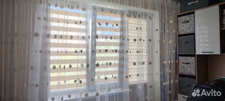 Рулонные шторы день ночь