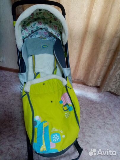 Санки-коляска Nika 7-2