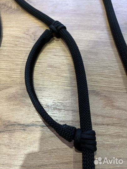 Крафтовый поводок для собак 