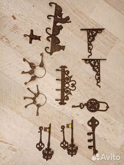 Декор чугунный. Стиль прованс. Лофт. Винтаж