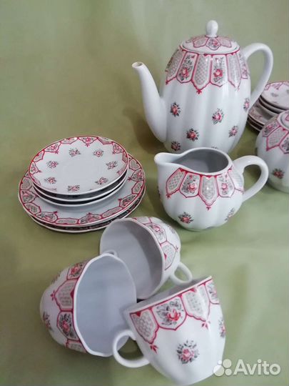 Сервиз кофейный лфз 21 предмет